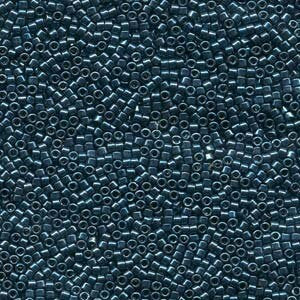 DB 459, Galvanized Dark Teal - Miyuki Delica Beads, Size 11, 5 grams - Seed Bead - Retail & Wholesale