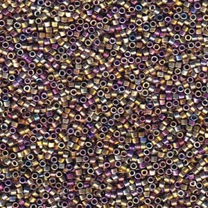 DB 541, Palladium Spectrum Gold - Miyuki Delica Beads - Size 11 - 5 grams - Japanese Cylinder Seed Beads - Retail & Wholesale - Metallic