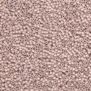 DB 1495, Opaque Pink Champagne - Miyuki Delica Beads - Size 11 - 5 grams - Japanese Cylinder Seed Beads - Wholesale & Retail