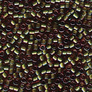 DB 1739, Inside Dyed Color Amethyst Green - Miyuki Delica Beads - Size 11 - 5 grams - Japanese Cylinder Seed Beads - Retail & Wholesale