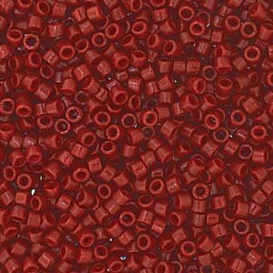 DB 2120, Duracoat Opaque Maroon - Miyuki Delica Beads - Size 11 - 5 grams - Japanese Cylinder Seed Beads - Retail & Wholesale