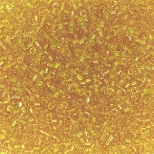 DB 2372, Fancy Lined Sunflower - Miyuki Delica Beads - Size 11 - 5 grams - Japanese Cylinder Glass  Seed Beads - Wholesale & Retail
