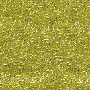 DB 145, Silver Lined Yellow - Miyuki Delica Beads, Size 11, 5 grams - Miyuki Delica & Seed Beads - Wholesale and Retail