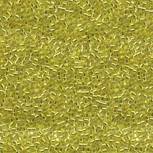 DB 145, Silver Lined Yellow - Miyuki Delica Beads, Size 11, 5 grams - Miyuki Delica & Seed Beads - Wholesale and Retail
