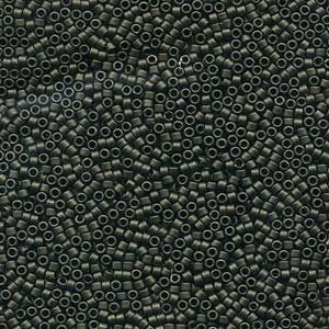 DB 311, Matte Metallic Olive Green - Miyuki Delica Beads, Size 11, 5 grams - Miyuki Delica & Seed Bead - Wholesale and Retail