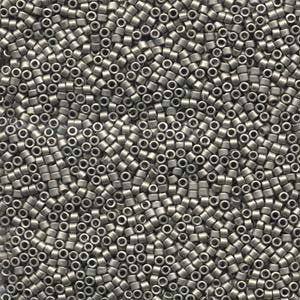 DB 321, Matte Metallic Silver - Miyuki Delica Beads, Size 11, 5 grams - Miyuki Delica & Seed Bead - Wholesale and Retail