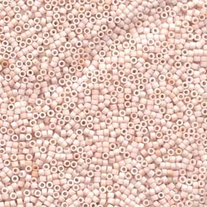 DB 354, Opaque Matte Pale Rose - Miyuki Delica Beads, Size 11, 5 grams - Miyuki Delica & Seed Bead - Pale Rose - Wholesale and Retail