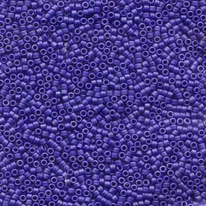 DB 361, Matte Metallic Sapphire Blue - Miyuki Delica Beads, Size 11, 5 grams - Seed Bead - Retail & Wholesale