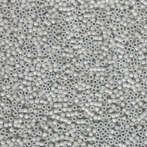 DB 1498, Opaque Lt. Smoke - Miyuki Delica Beads - Size 11 - 5 grams - Japanese Cylinder Seed Beads - Wholesale & Retail