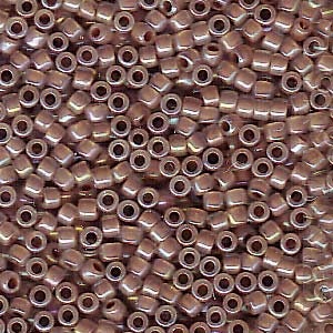 DB 1749, Cocoa Lined Opal AB - Miyuki Delica Beads - Size 11 - 5 grams - Japanese Cylinder Seed Beads - Retail & Wholesale