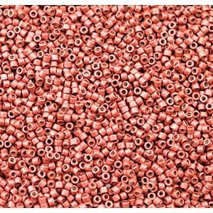 DB 1838F, Duracoat Galvanized Matte Berry - Miyuki Delica Beads - Size 11 - 5 grams - Japanese Cylinder Seed Beads - Retail & Wholesale