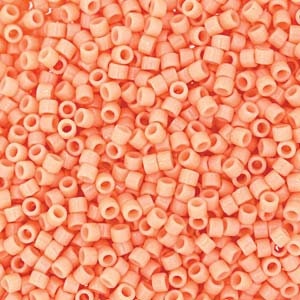 DB 2111, Duracoat Opaque Tea Rose - Miyuki Delica Beads - Size 11 - 5 grams - Japanese Cylinder Seed Beads - Retail & Wholesale