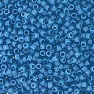 DB 2132, Duracoat Opaque Bayberry - Miyuki Delica Beads - Size 11 - 5 grams - Japanese Cylinder Seed Beads - Retail & Wholesale - Navy Blue
