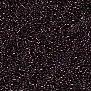 DB 611, Silver Lined Wine, Miyuki Delica Beads - Size 11 - 5 grams - Japanese Cylinder Seed Beads - Retail & Wholesale