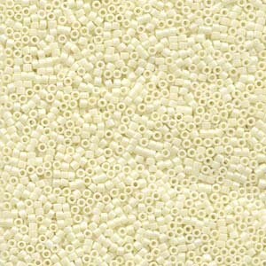 DB 203, Ceylon Lt. Yellow - Miyuki Delica Beads, Size 11, 5 grams - Miyuki Delica & Seed Beads - Tan - Cream - Beige - Wholesale and Retail