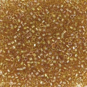 DB 2373, Fancy Lined Blush ICL Rainbow - Miyuki Delica Beads - Size 11 - 5 grams - Japanese Cylinder Glass  Seed Beads - Wholesale & Retail
