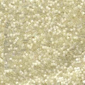 DB 673, Light Cream Silk Satin - Miyuki Delica Beads - Size 11 - 5 grams - Japanese Cylinder Seed Beads - Retail & Wholesale