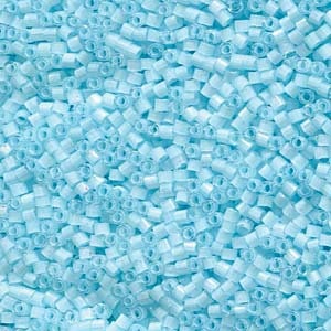DB 1859, Silk Inside Dyed Frozen Blue - Miyuki Delica Beads - Size 11 - 5 grams - Japanese Cylinder Seed Beads - Retail & Wholesale