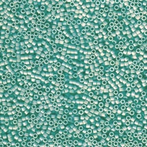DB 1136, Opaque Dark Sea Foam - Miyuki Delica Beads - Size 11 - 5 grams - Japanese Cylinder Seed Beads - Retail & Wholesale