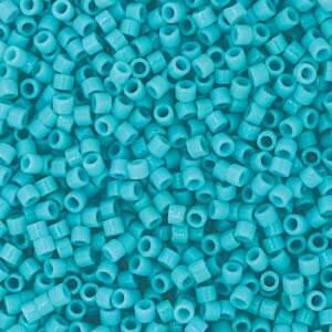 DB 2130, Duracoat Opaque Deep Icy Blue - Miyuki Delica Beads - Size 11 - 5 grams - Japanese Cylinder Seed Beads - Retail & Wholesale