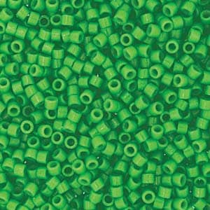 DB 2126, Duracoat Opaque Spring Green - Miyuki Delica Beads - Size 11 - 5 grams - Japanese Cylinder Seed Beads - Retail & Wholesale