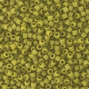 DB 2124, Cactus Green-Duracoat-Opaque-Dyed  - Miyuki Delica Beads - Size 11 - 5 grams - Japanese Cylinder Seed Beads - Retail & Wholesale