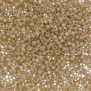 DB 2364, Duracoat Opaque Toasted Oat Dyed - Miyuki Delica Beads - Size 11 - 5 grams - Japanese Cylinder Glass Seed Beads - Wholesale