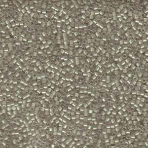 DB 1711,Gray Mist Pearl Lined - Miyuki Delica Beads - Size 11 - 5 grams - Japanese Cylinder Seed Beads - Retail & Wholesale