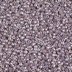DB 429, Pale Amethyst, Galvanized, Dyed- Miyuki Delica Beads, Size 11, 5 grams - Seed Bead - Retail & Wholesale