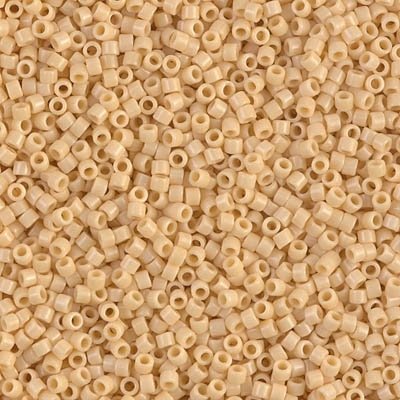 DB 1131, Opaque Pear - Miyuki Delica Beads - Size 11 - 5 grams - Japanese Cylinder Seed Beads - Retail & Wholesale - Beige, Lt. Cream