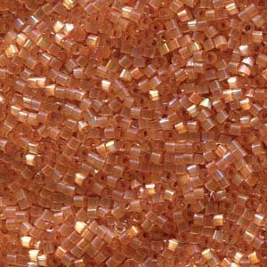 DB 1864 -Topaz AB Silk Inside Dyed - Miyuki Delica Beads - Size 11 - 5 grams - Japanese Cylinder Seed Beads - Retail & Wholesale