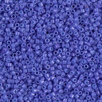 DB 661, Dyed Opaque Purple - Miyuki Delica Beads - Size 11 - 5 grams - Japanese Cylinder Seed Beads - Retail & Wholesale