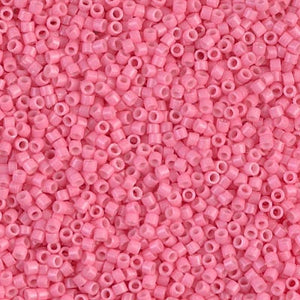 DB 2117, Duracoat Opaque Carnation - Miyuki Delica Beads - Size 11 - 5 grams - Japanese Cylinder Seed Beads - Retail & Wholesale