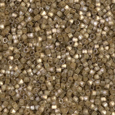 DB 671, Variegated Taupe Satin - Miyuki Delica Beads - Size 11 - 5 grams - Japanese Cylinder Seed Beads - Retail & Wholesale