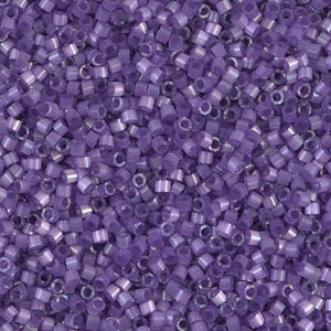 DB 1809,Lilac Silk Satin Dyed - Miyuki Delica Beads - Size 11 - 5 grams - Japanese Cylinder Seed Beads - Retail & Wholesale