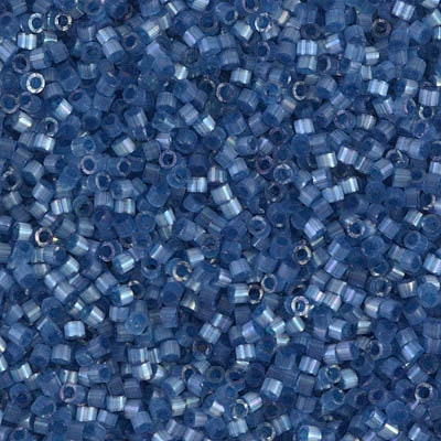 DB 1811, Denim Frost Satin Dyed - Miyuki Delica Beads - Size 11 - 5 grams - Japanese Cylinder Seed Beads - Retail & Wholesale