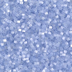 DB 831, Blue Aqua Silk Satin - Miyuki Delica Beads - Size 11 - 5 grams - Japanese Cylinder Seed Beads - Retail & Wholesale