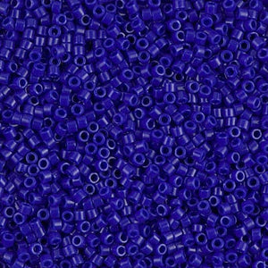 DB 726, Opaque Cobalt - Miyuki Delica Beads - Size 11 - 5 grams - Japanese Cylinder Seed Beads - Retail & Wholesale