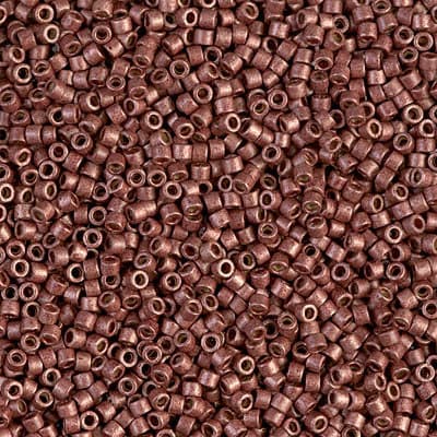 DB 1842F, Duracoat Galv. Matte Dark Cranberry - Miyuki Delica Beads - Size 11 - 5 grams - Japanese Cylinder Seed Beads - Retail & Wholesale