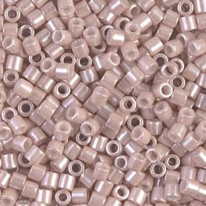 DB 1535, Opaque Luster Rose Sand - Miyuki Delica Beads - Size 11 - 5 grams - Japanese Cylinder Seed Beads - Retail & Wholesale