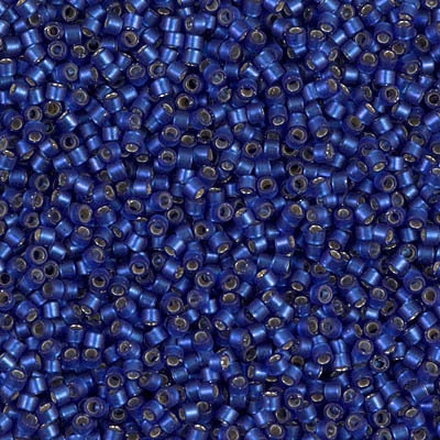 DB 693, Semi Matte S/L Dyed Medium Blue - Miyuki Delica Beads - Size 11 - 5 grams - Japanese Cylinder Seed Beads - Retail & Wholesale