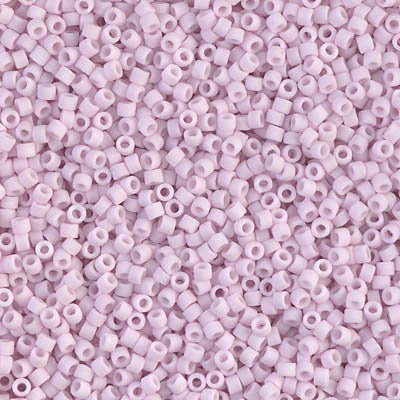 DB 1514, Matte Opaque Pale Rose - Miyuki Delica Beads - Size 11 - 5 grams - Japanese Cylinder Seed Beads - Retail & Wholesale