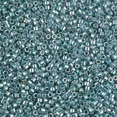 DB 416, Galvanized Aquamarine, Dyed,  Miyuki Delica Beads, Size 11, 5 grams - Seed Bead - Retail & Wholesale