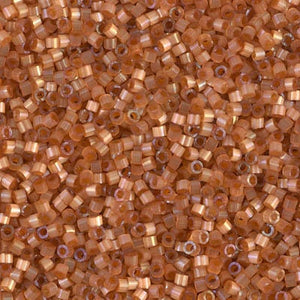 DB 1804, Topaz Silk Satin Dyed - Miyuki Delica Beads - Size 11 - 5 grams - Japanese Cylinder Seed Beads - Retail & Wholesale