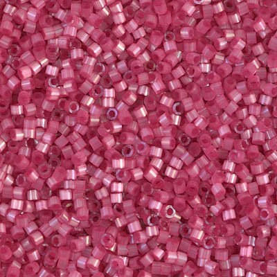 DB 1807,  Rose Silk Satin Dyed - Miyuki Delica Beads - Size 11 - 5 grams - Japanese Cylinder Seed Beads - Retail & Wholesale