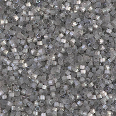 DB 1817, Smoke Gray Silk Satin - Miyuki Delica Beads - Size 11 - 5 grams - Japanese Cylinder Seed Beads - Retail & Wholesale
