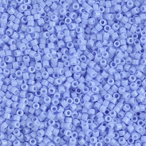 DB 1137, Opaque Blue Agate - Miyuki Delica Beads - Size 11 - 5 grams - Japanese Cylinder Seed Beads - Retail & Wholesale