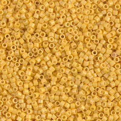 DB 2102, Duracoat Opaque Banana - Miyuki Delica Beads - Size 11 - 5 grams - Japanese Cylinder Seed Beads - Retail & Wholesale