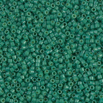 DB 2127, Duracoat Opaque Spruce Green - Miyuki Delica Beads - Size 11 - 5 grams - Japanese Cylinder Seed Beads - Retail & Wholesale