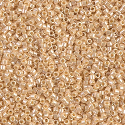 DB 1561, Opaque Pear Luster - Miyuki Delica Beads - Size 11 - 5 grams - Japanese Cylinder Seed Beads - Wholesale & Retail